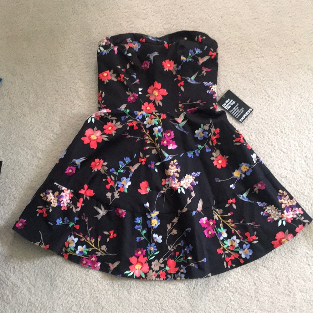 Dress from express. Floral print